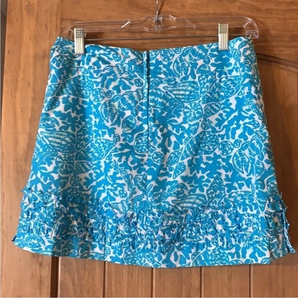 Lilly Pulitzer Marigold Mini Favors Print Skort Sz 6 - Picture 6 of 12
